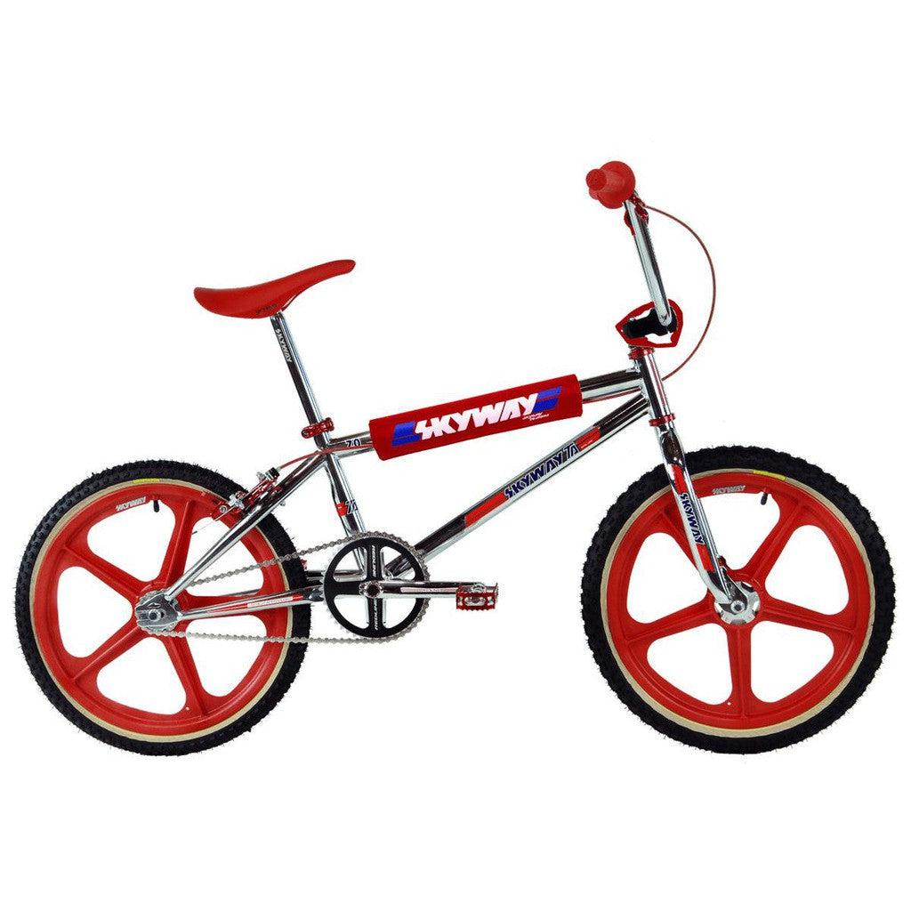 Skyway TA Replica 20"" PRO Bike (2022) / Chrome/Red / 21.5TT