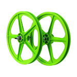 Skyway Tuff II 5 Spoke Wheelset / Green