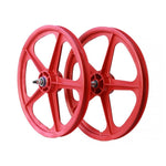 Skyway Tuff II 5 Spoke Wheelset / Red
