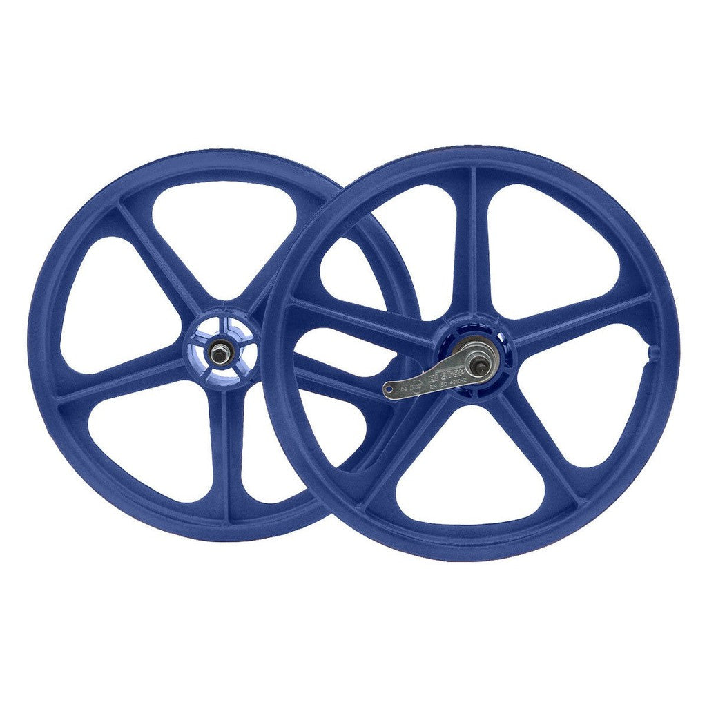 Skyway Tuff II Coaster Wheel Set / Blue / 20 x 1.75 / RHD