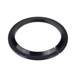 The Generic 1.5Inch Tapered Crown Race is a black metal ring with a small gap, displayed on a white background.