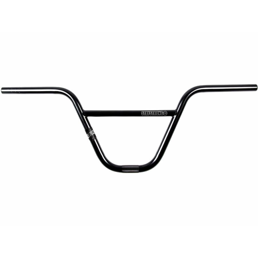 Stay Strong Handlebar Larry Edgar 9.0in Rise Cro-Mo / Black / 9.0in
