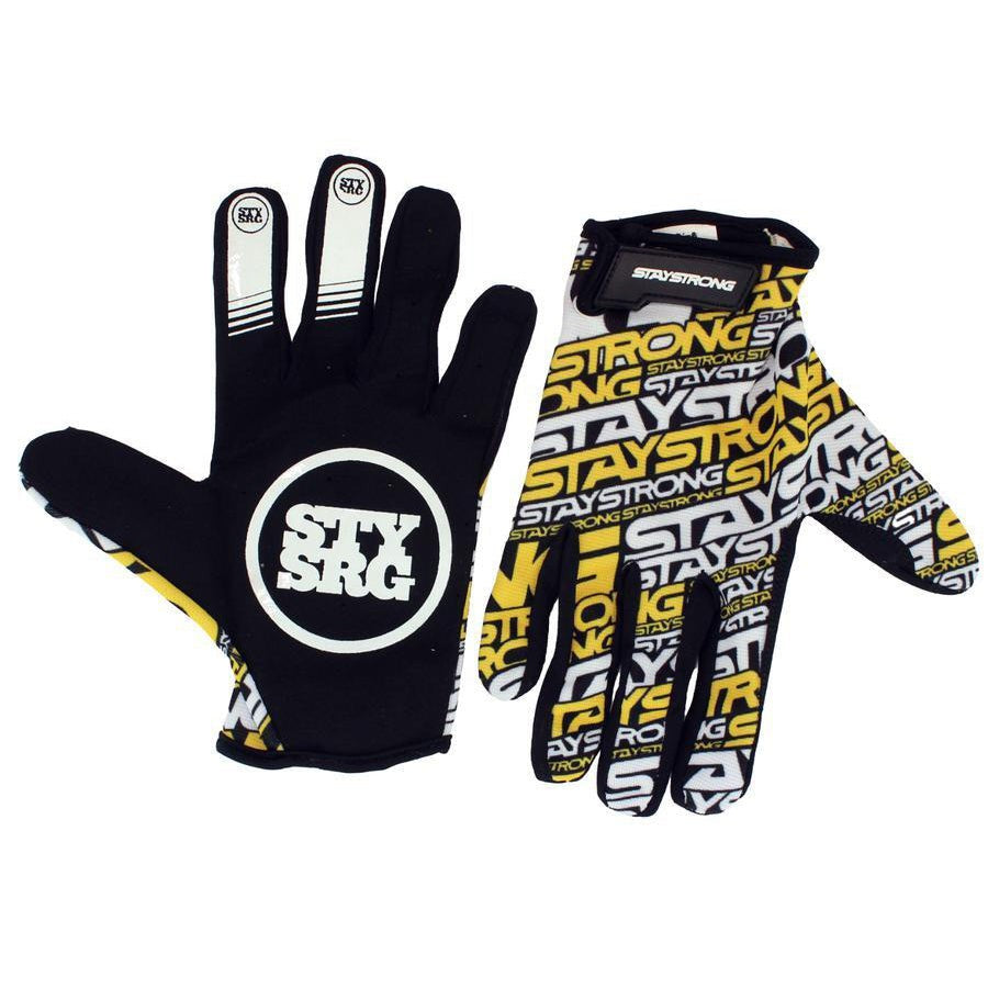 Stay Strong Mash-Up Glove (Adult) / Yellow / XL
