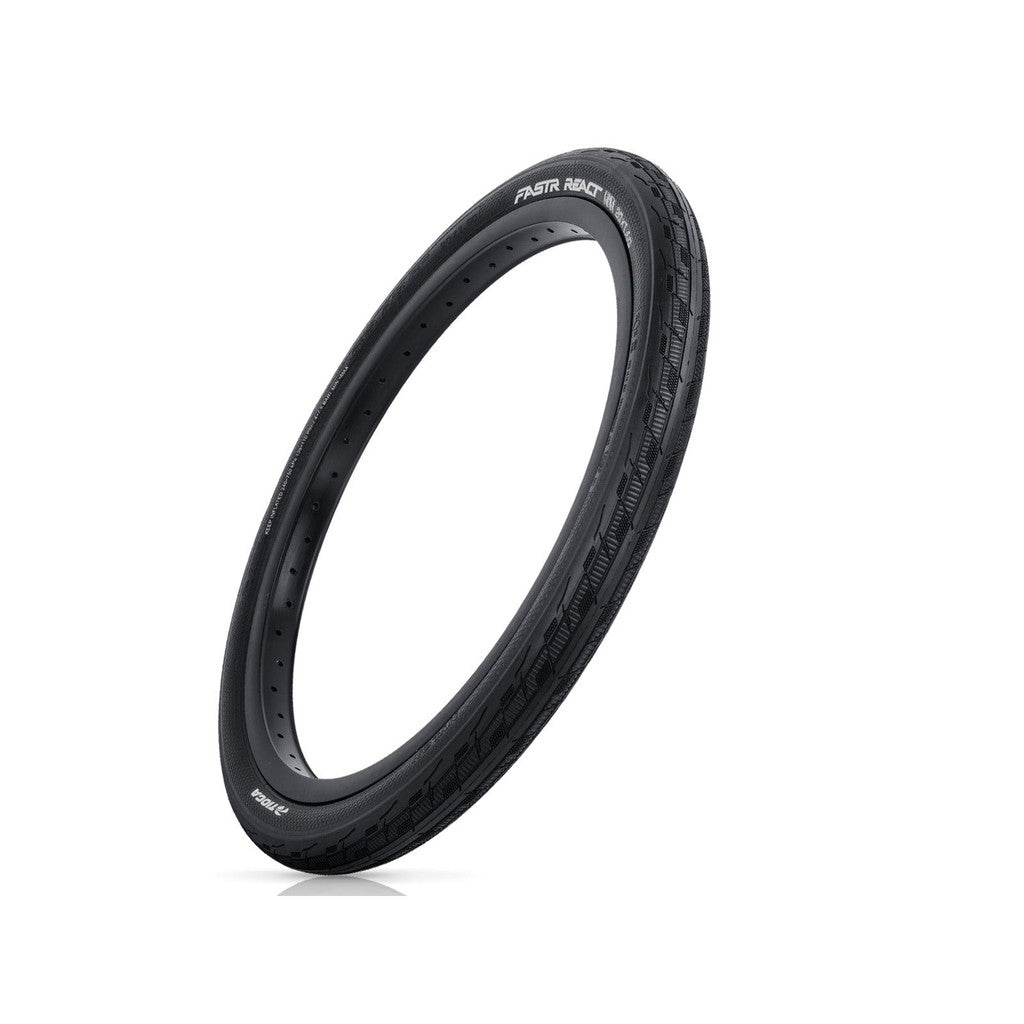 Tioga FASTR React BLK LBL Tyre (Each) / 20x1.75
