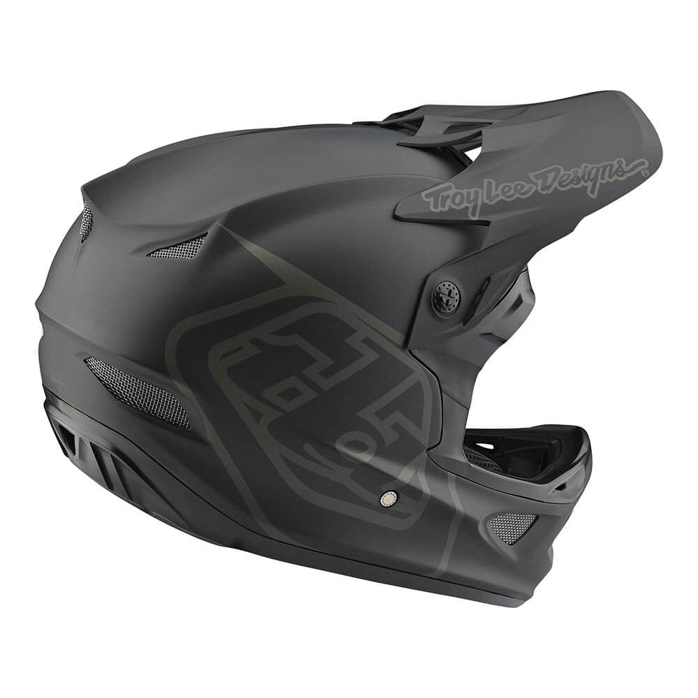 TLD 22S D3 AS Fiberlite Helmet / Mono Black / XS