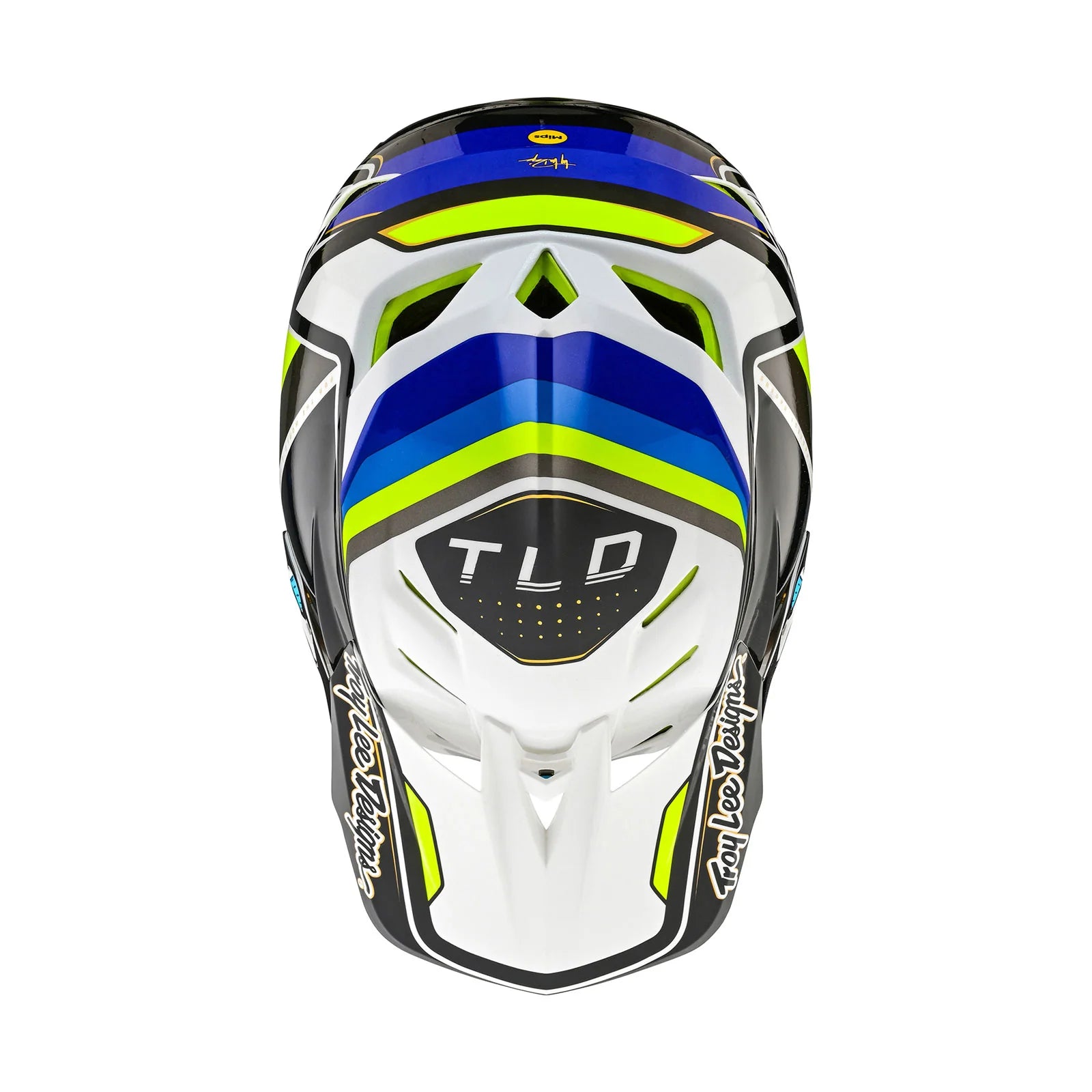 TLD D4 AS Composite Helmet W/MIPS Reverb White safety ensures protection and comfort.