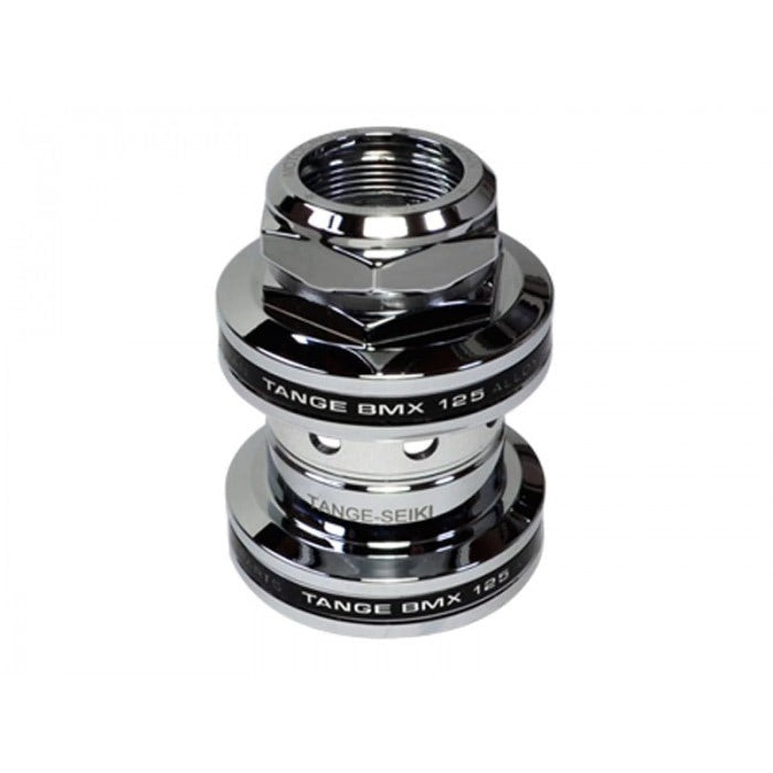 Tange MX-125 Chrome Threaded Headset / Chrome/Black / 25.4mm