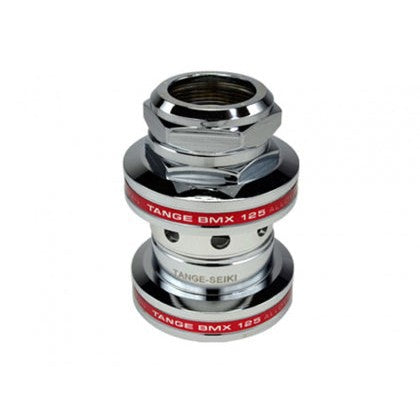 Tange MX-125 Chrome Threaded Headset / Chrome/Red / 25.4mm