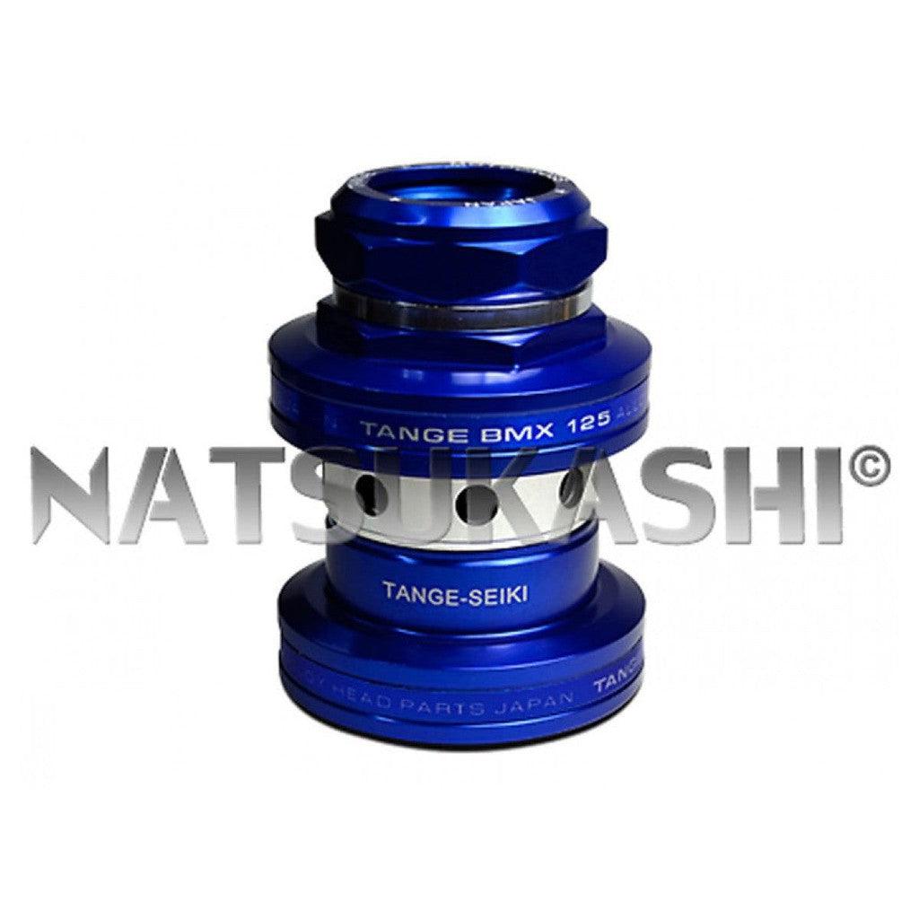 Tange MX-125 Anodised Threaded Headset / Blue / 25.4mm