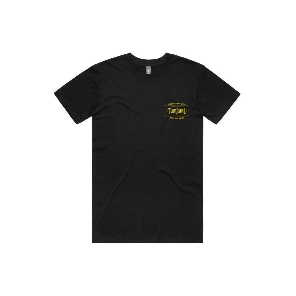 Tempered Goods Crest T-Shirt / Black / L