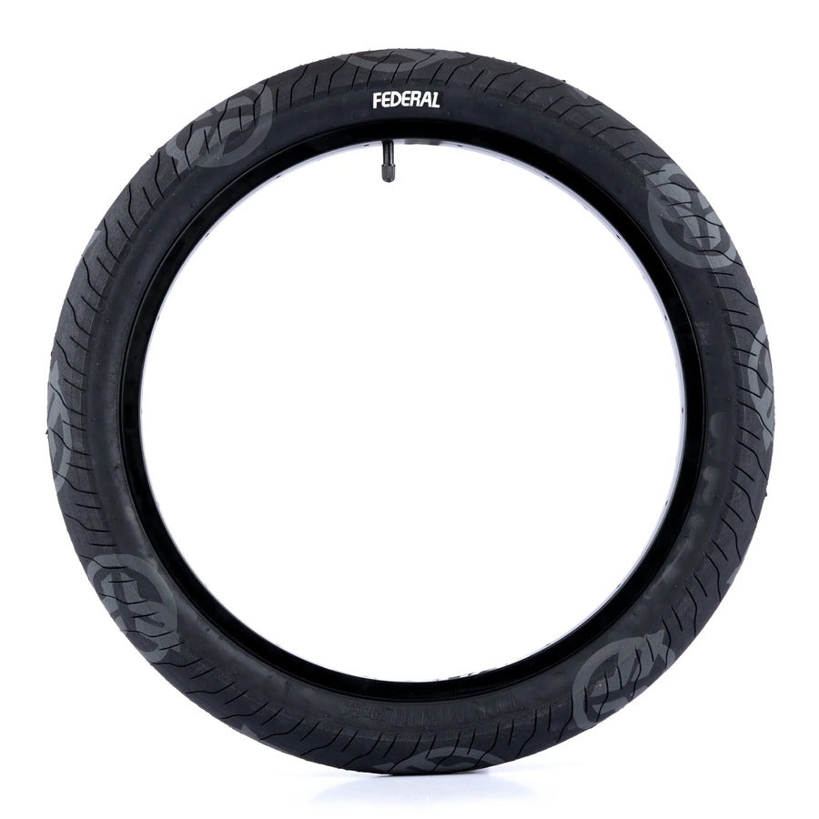 Federal Command LP Tyre (Each) / Black With Dark Grey Logos
