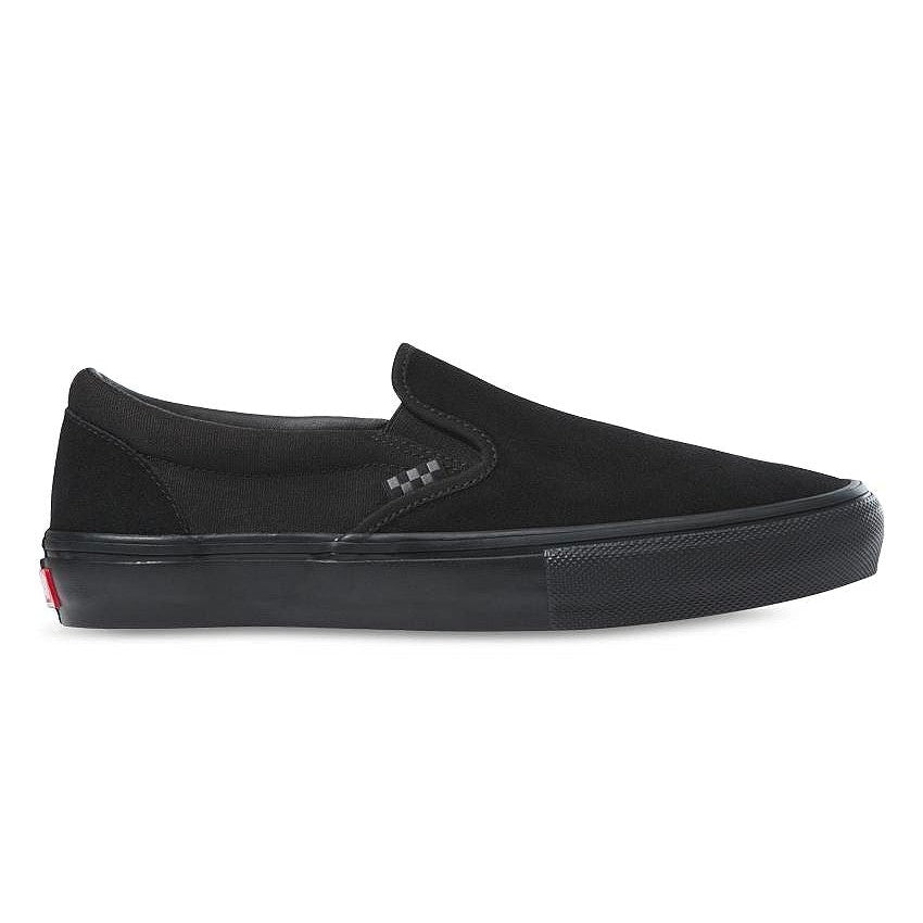 Vans Skate Classics Slip-On Pro Shoes / Black/Black / US 10