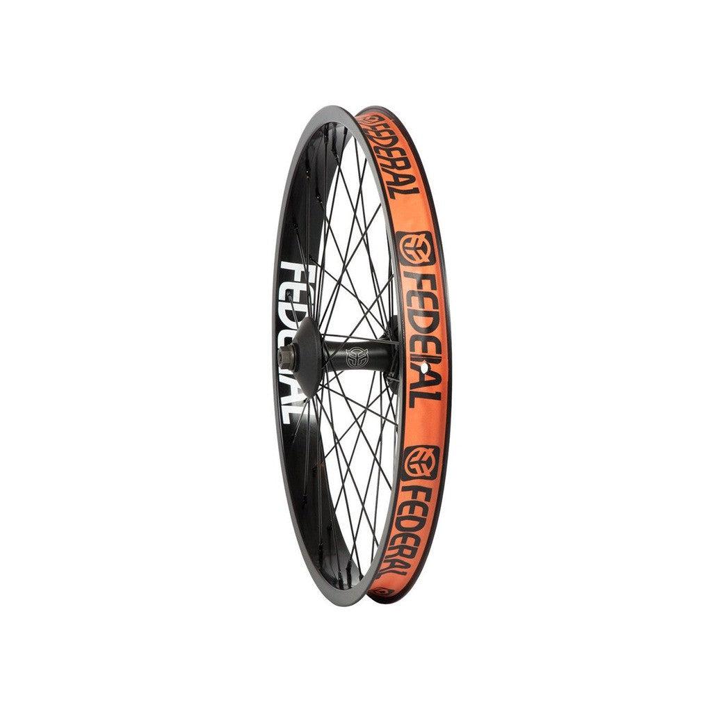 Federal Stance Front Wheel With Guards And Butted Spokes / Black