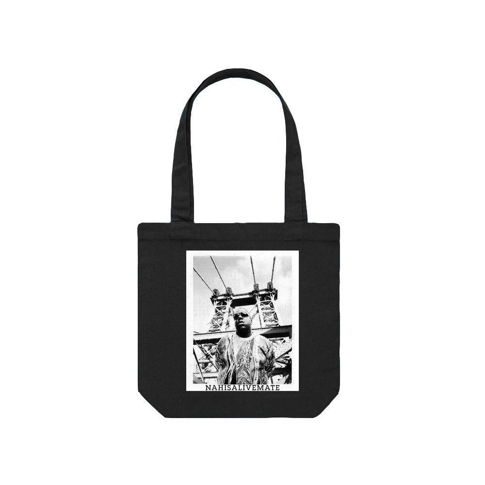 War Party Who Shot Ya?"" Tote Bag""