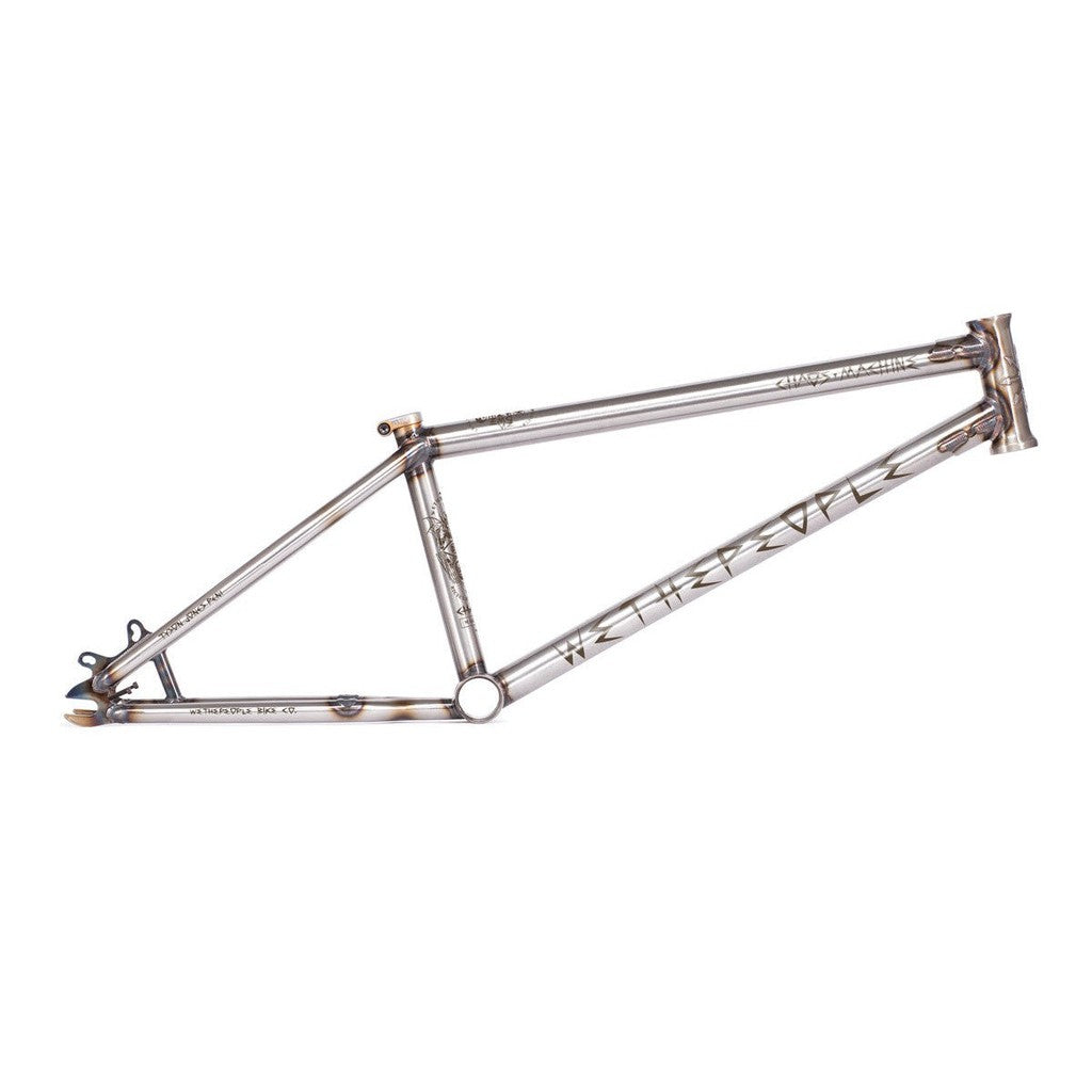 Wethepeople Chaos Machine Disc Brake Frame / Gloss Raw / 21TT