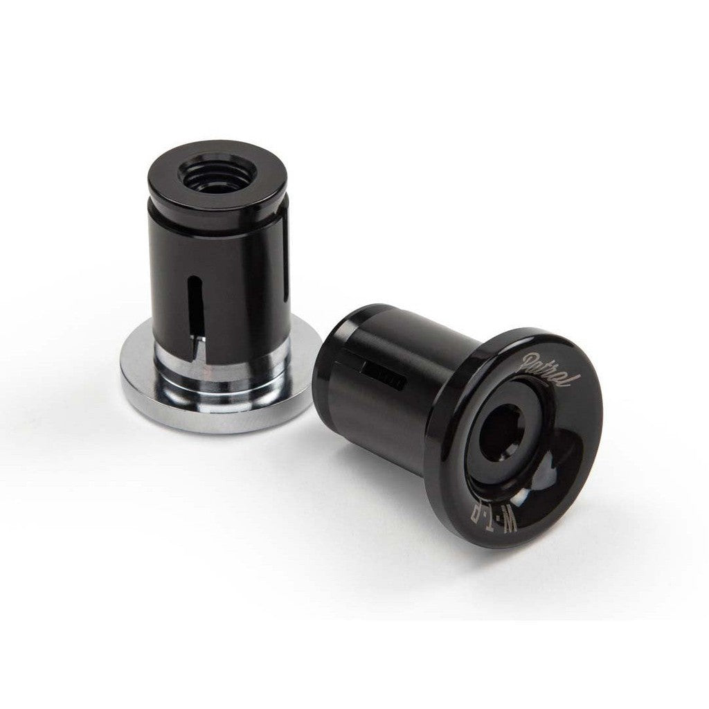WeThePeople Patrol Stainless Steel Bar Ends / Black