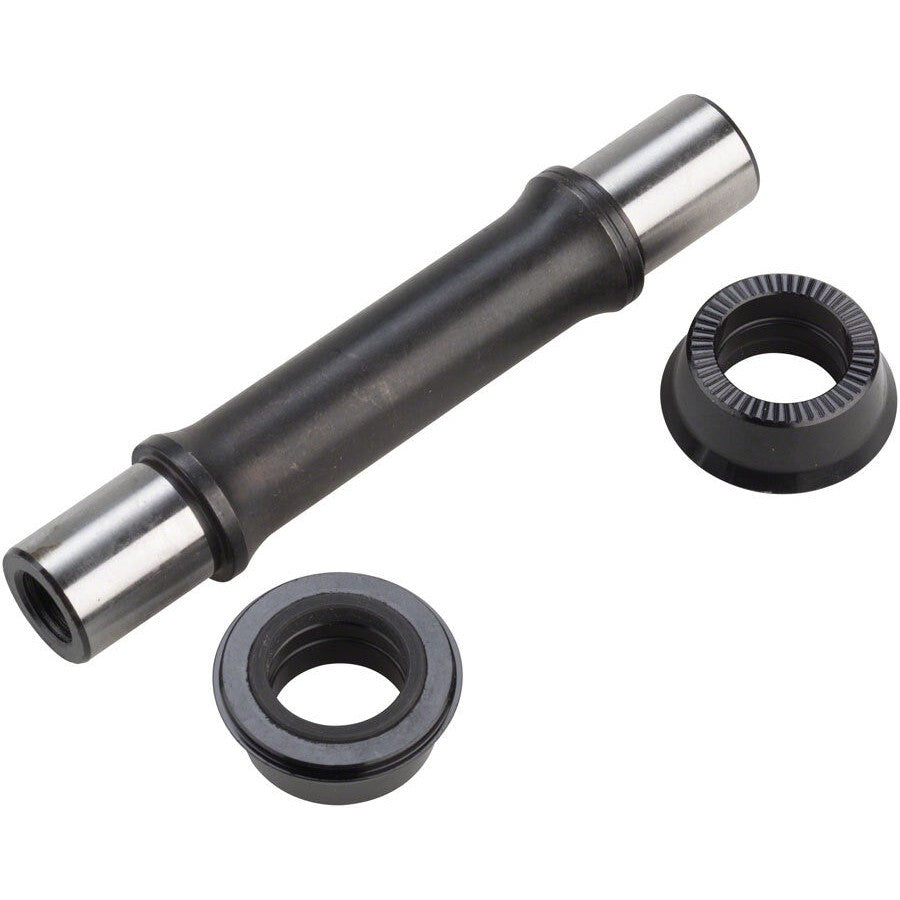 Wethepeople Supreme Axle And Cone Set Front Chromoly / Black  / 3/8 (10 mm)