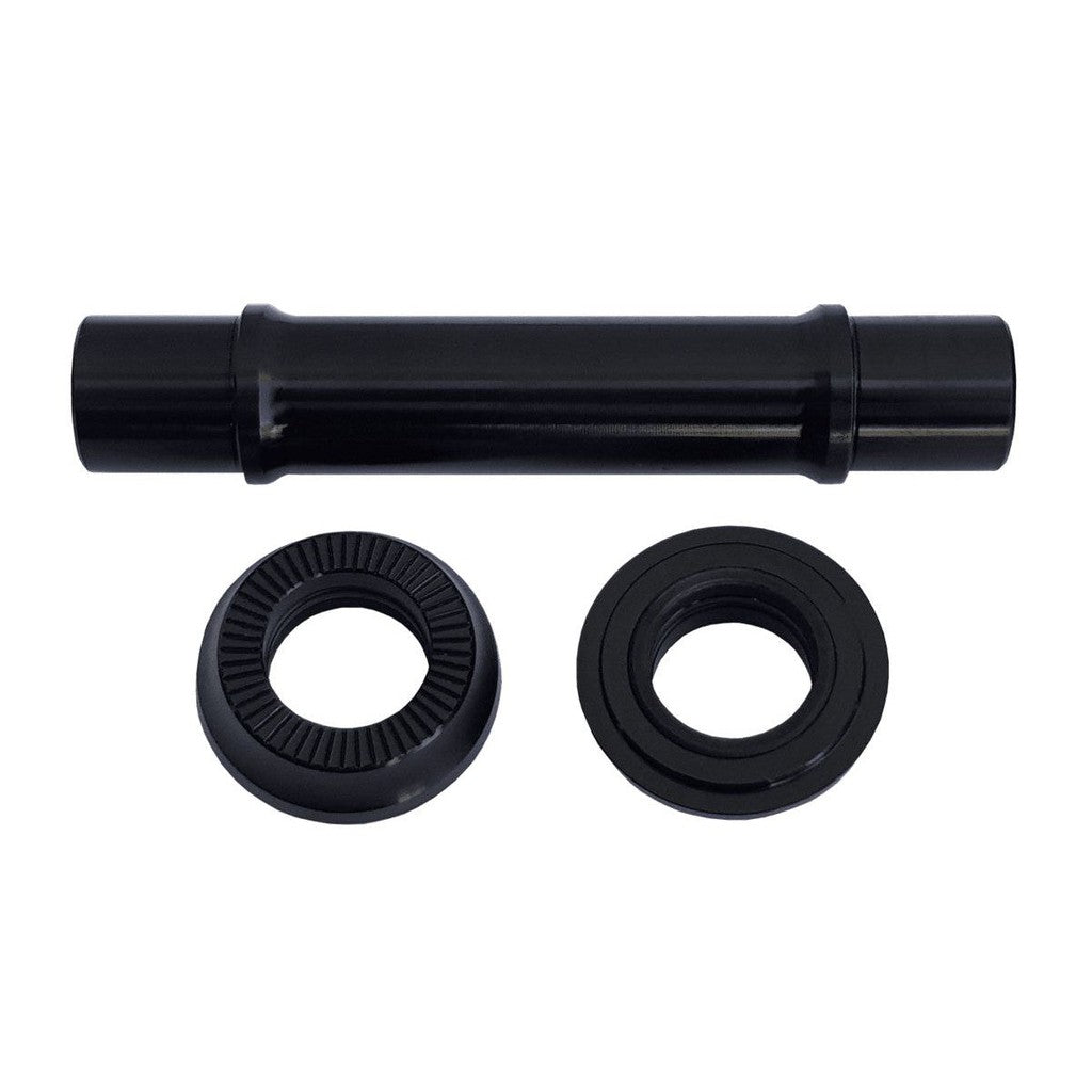Wethepeople Arrow Front Chromoly Axle Cone Set / Black / 3/8 (10 mm)