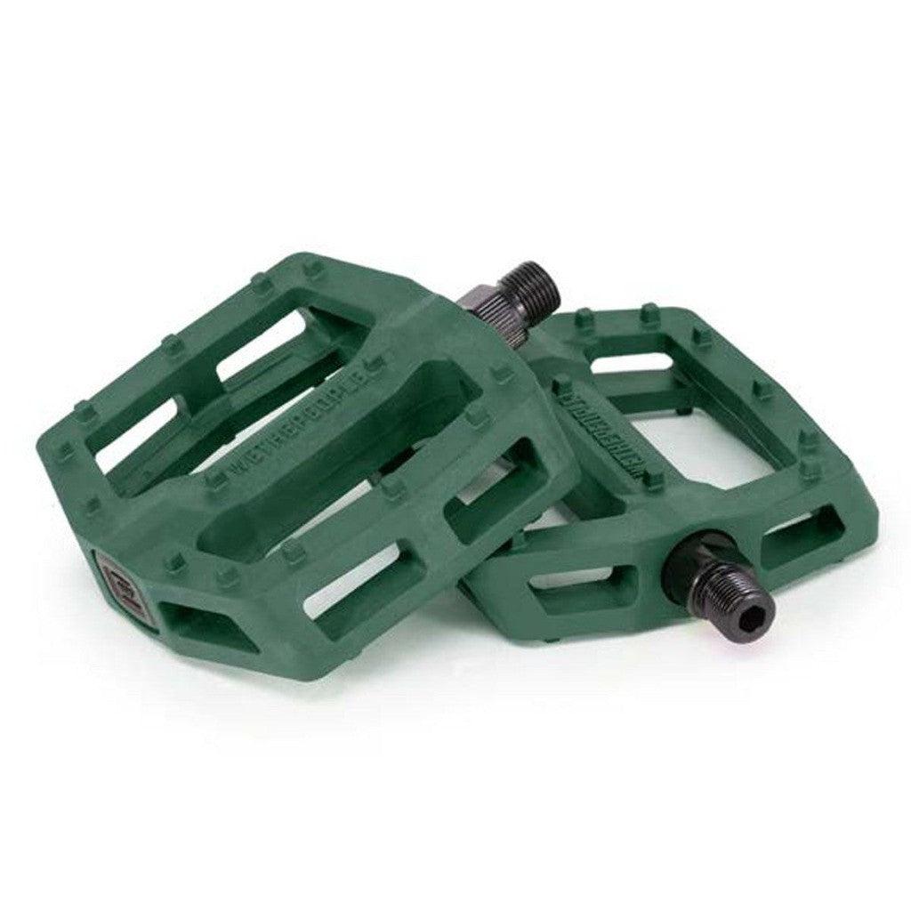 Wethepeople Logic Nylon Pedals / Dark Green / 9/16