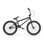 A stylish black Wethepeople Thrillseeker 20 Inch Bike on a white background.