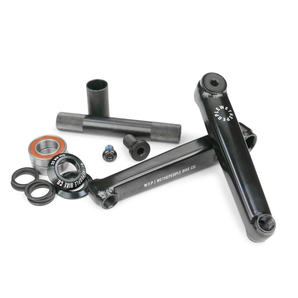 Wethepeople Logic Cranks / Black / 175mm