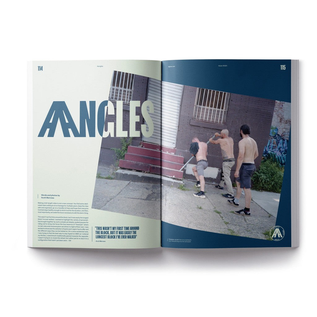 The latest issue of DIG Book 2021 - Photo Annual showcases the thrilling chaos of Swampfest, featuring an epic picture capturing the fearless skills of a skateboarder and a man on a skateboard.