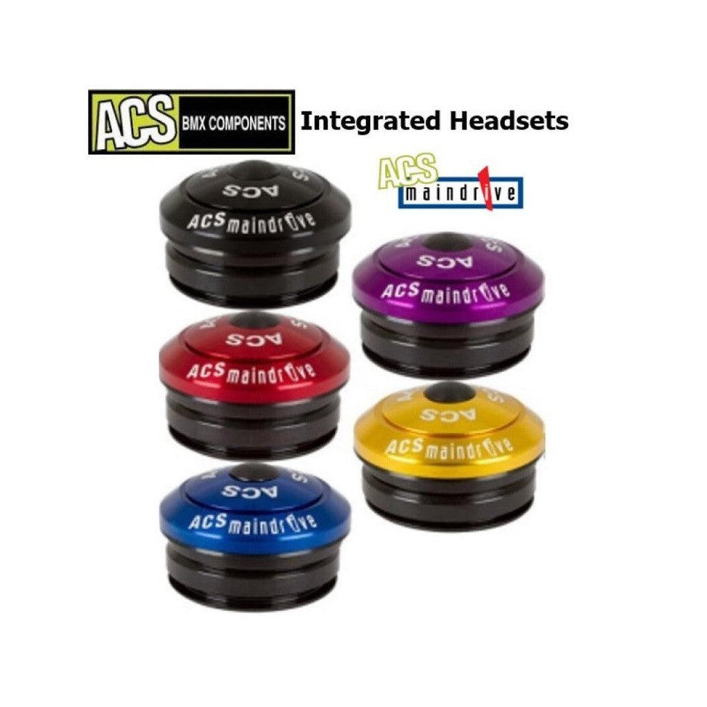 ACS Maindrive 1-1/8 Inch Headset   / Red