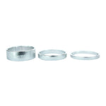 Answer Pro 1-1/8in Alloy Headset Spacer (Set of 3) / Polished
