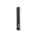 The Arise Echo Front Axle Kit, crafted with precision using CNC technology, is a black metal cylindrical object with slightly wider top and bottom and elegantly printed text on the side.