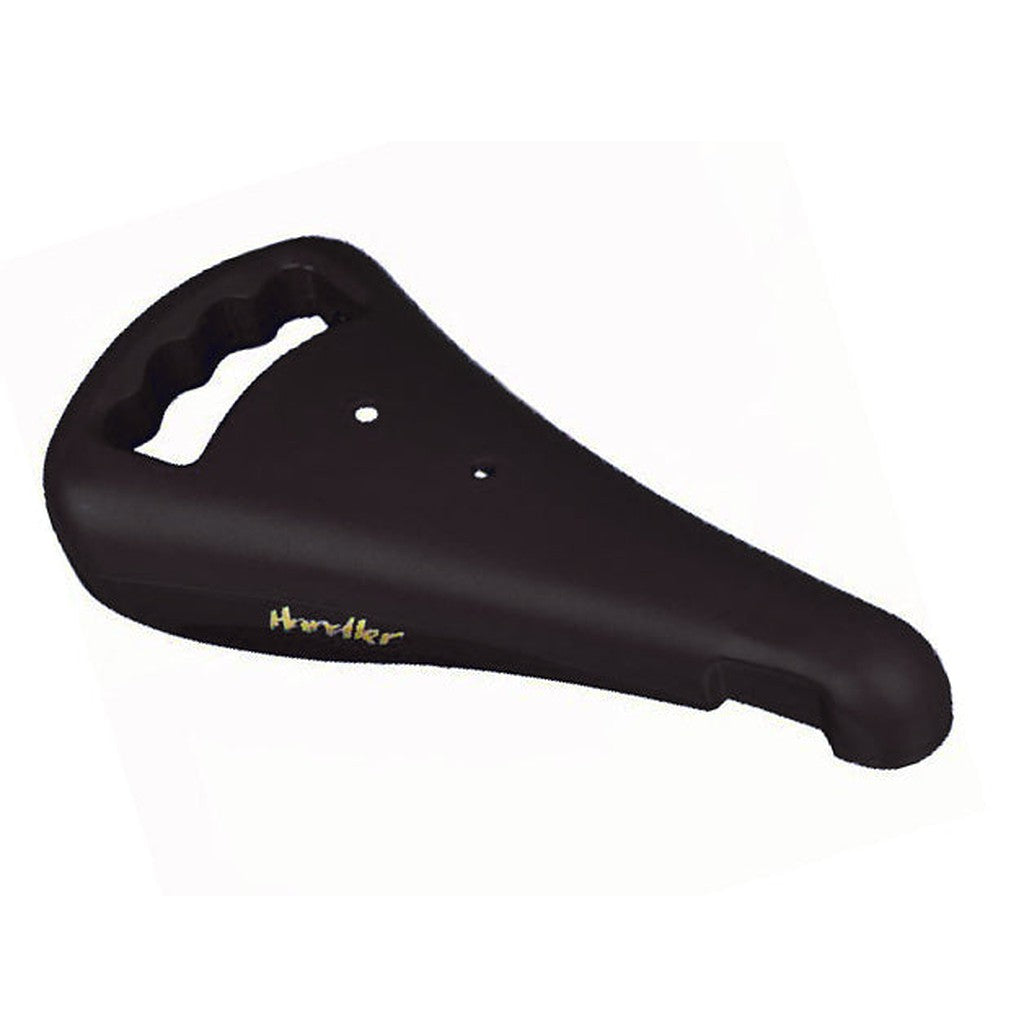 A Kashimax FS Handler Seat with finger grooves on a white background.