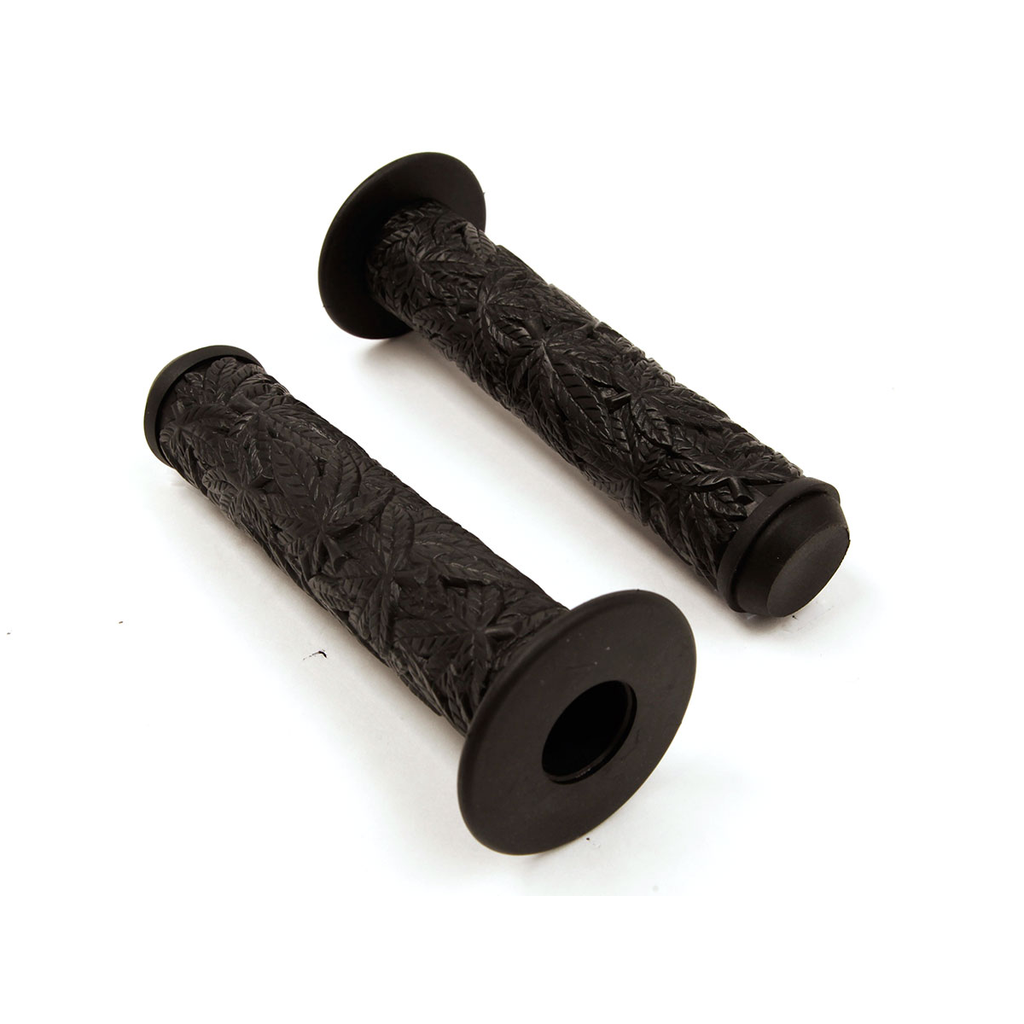 A pair of durable S&M Ganja Grips on a white background.