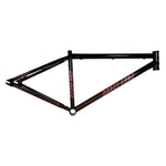 A black S&M Booze Cruz Disc 29 Inch frame on a white background, disc brake compatible.