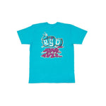 BSD Spillage T-Shirt / Aqua / XL