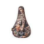 A sleek Eclat Bios Fat Pivotal Seat with a camouflage pattern.