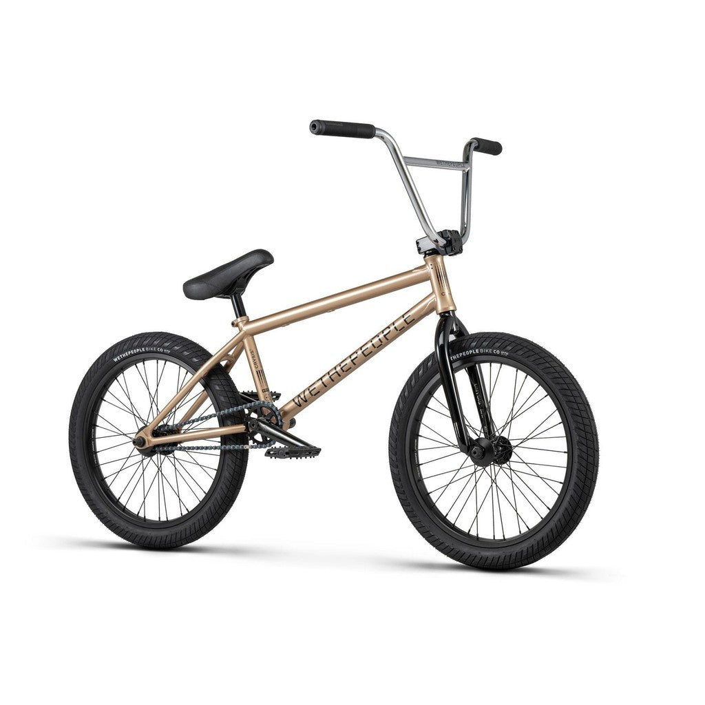 A Wethepeople Crysis 20 Inch BMX Bike on a white background.