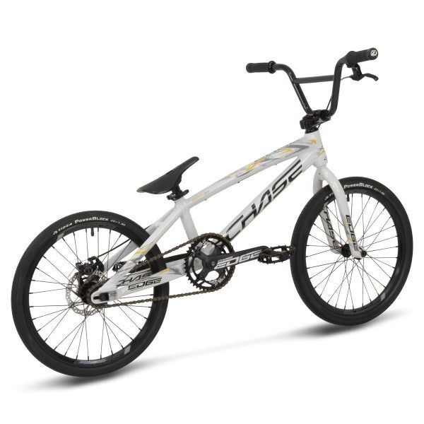 A white and black Chase Edge Expert XL Bike (2024) on a white background.