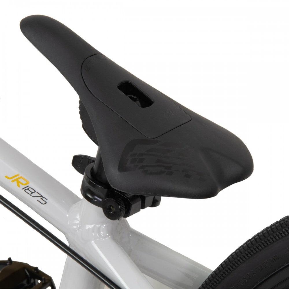 A close up of the seat of a Chase Edge Micro 18 Bike (2024).