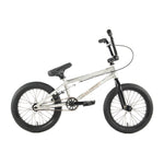 The Colony Horizon 16 Inch Bike is a small BMX Freestyle model with a transparent frame and black handlebars, seat, and wheels, displayed on a white background.