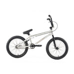 The Colony Horizon 18 Inch Bike, featuring a transparent frame with black handlebars, seat, and tires, is displayed in profile against a white background.