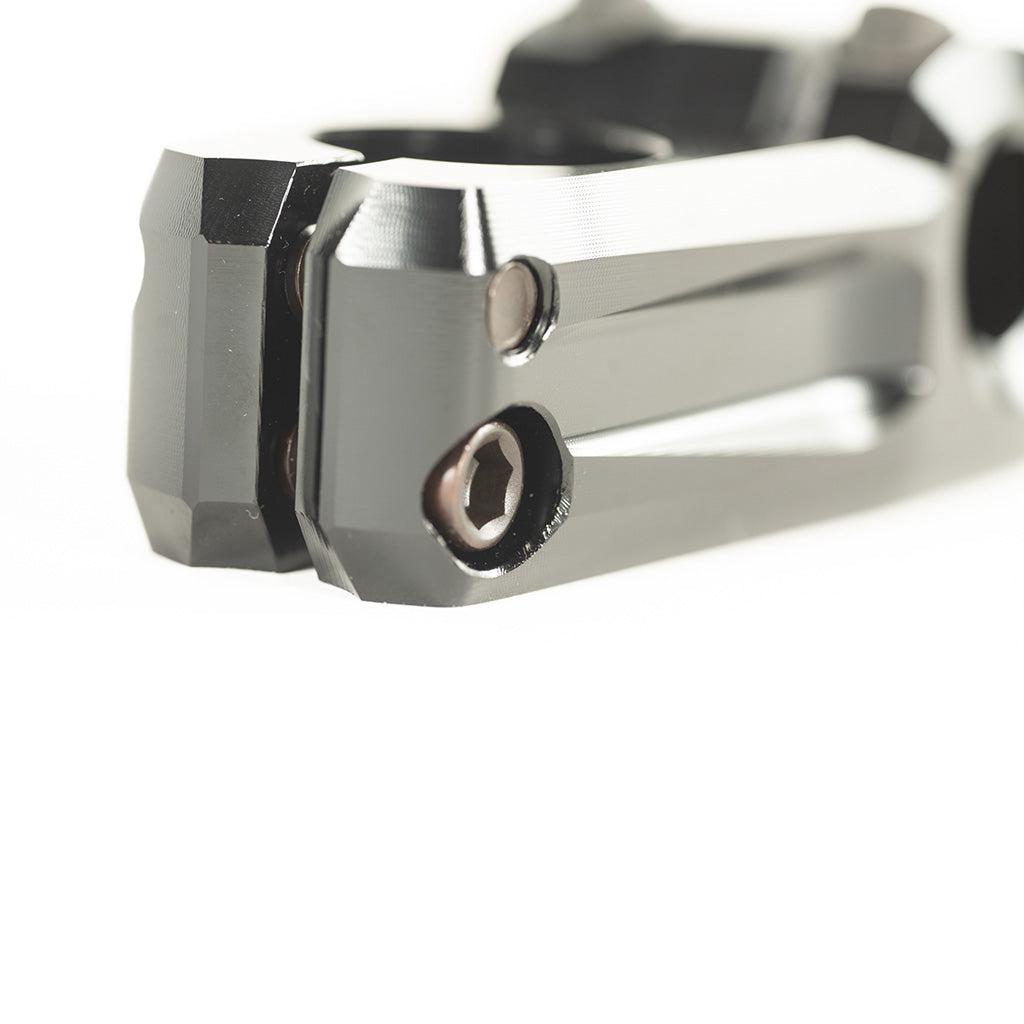 A close up image of a Colony Variant 52mm BMX Stem.