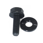 A Colony Wasp Axle Bolt (Each) on a white background, featuring 3/8"x 24tpi front and rear female hubs.