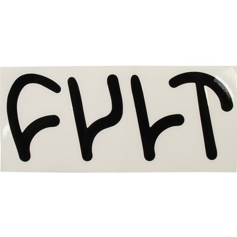 Cult Die Cut Sticker | Shop at LUXBMX