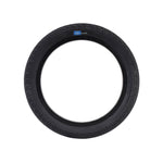 A Sunday Current 18 Inch Tyre with a textured tread pattern, ideal for beginner riders, viewed from the side against a white background.
