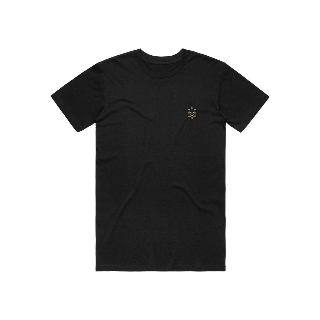 Dead Leisure Skull Logo T-Shirt / Black / M