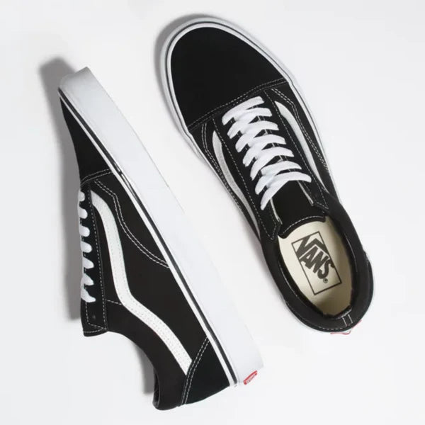 Vans Kids Old Skool Black White