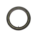 The DRS Vise Camo Tyre showcases a green camouflage design on a white backdrop, providing excellent traction at an affordable cost.