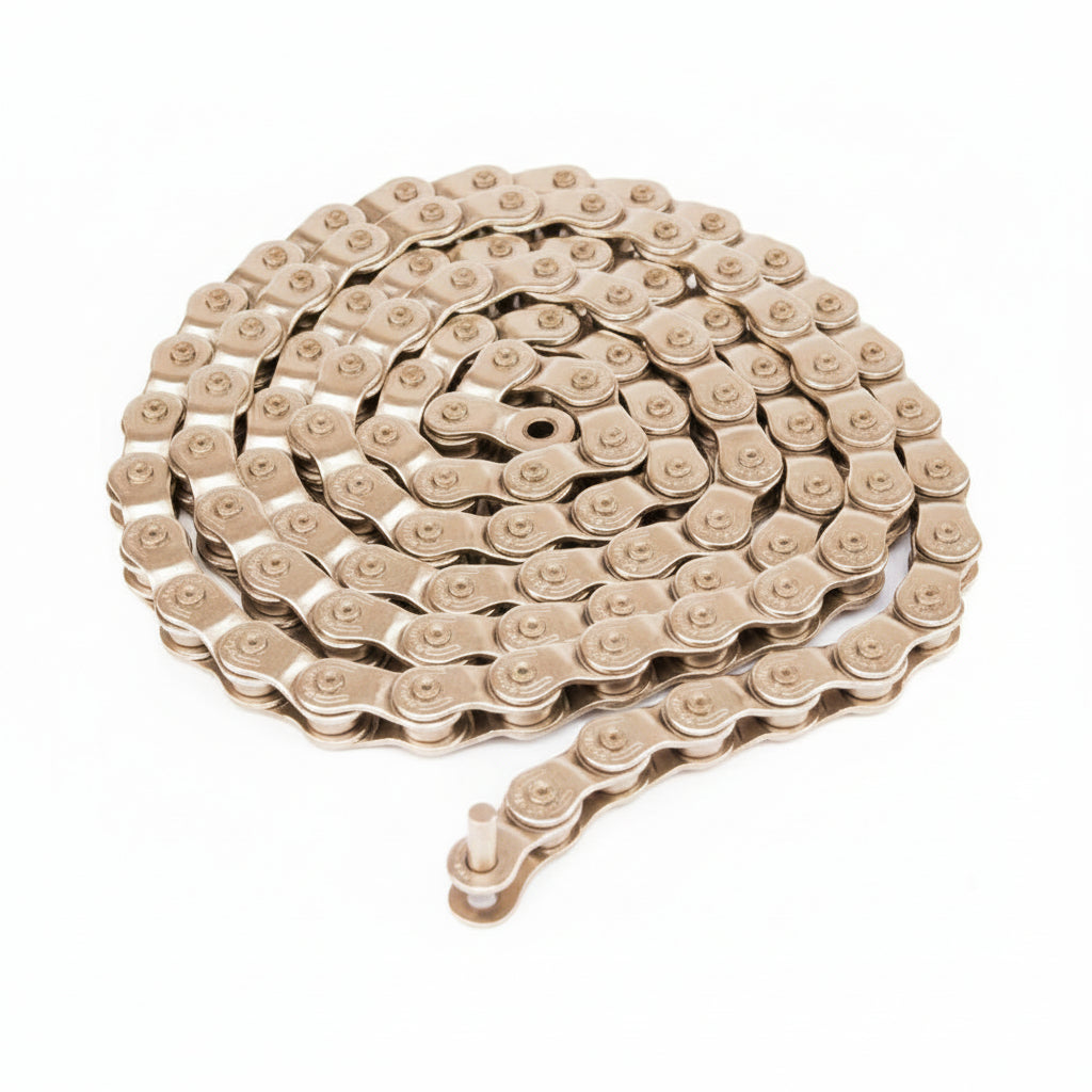 Eclat 4 Stroke Half Link Chain / Gold