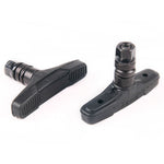 Two Eclat Force Brake Pads in black, featuring metal attachment posts and a soft rubber compound, are displayed on a white background.