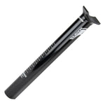 Portable black bicycle pump on a white background, compatible with the ELEVN Aero Seat Post Pivotal 27.2mm.