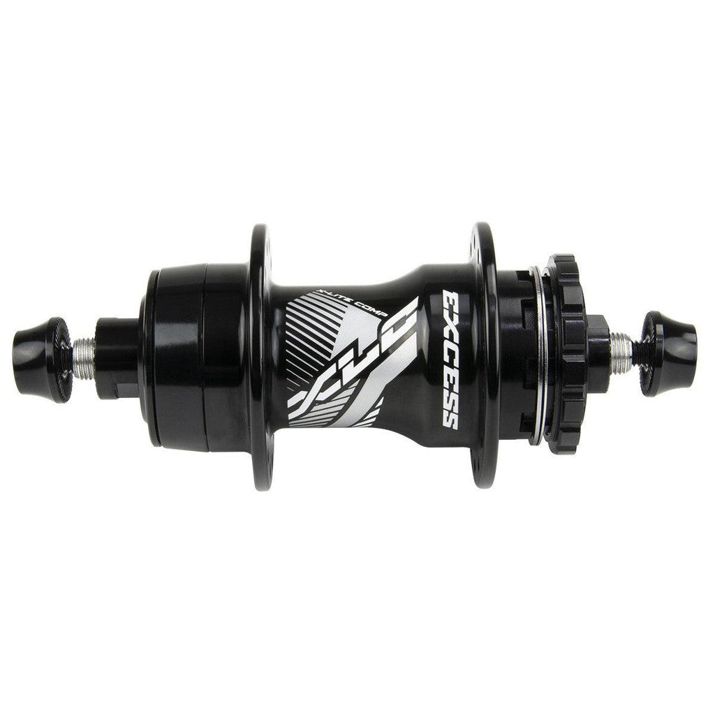 Excess Mini-Expert Rear Hub 120R  / Black / 28H / 10mm